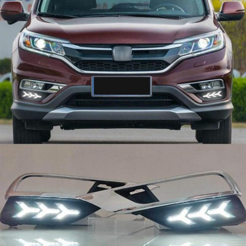 Led DRL Front Bumper Fog Light Lamp White Color For Honda CRV CR-V 2015-2016 D, US $126.99, image 12