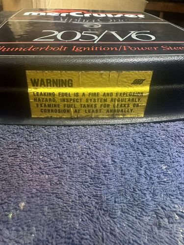 Mercruiser Alpha One 205/V6 Flame Arrestor Carb Cover, US $20.00, image 3