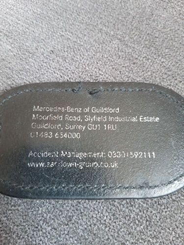 Genuine Mercedes Guildford leather Keyring, US $, image 2