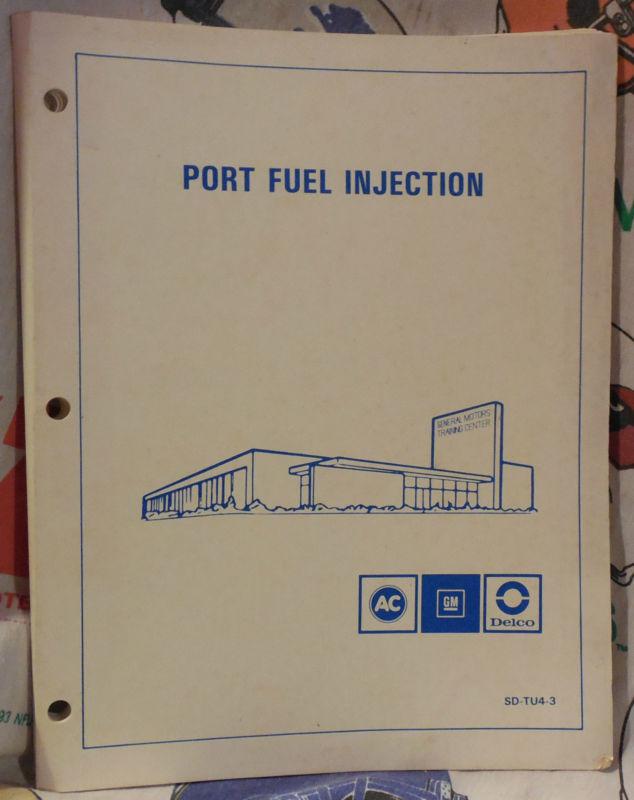 Gm,port,fuel,injection,manual,book,station