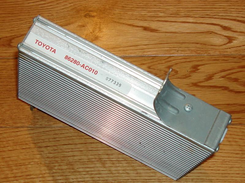 1995-1999 toyota avalon camry solara load power amp, radio amplifier 86280-ac010