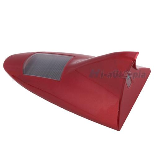 New solar pileup-prevention blue-white flash taillight red free shipping