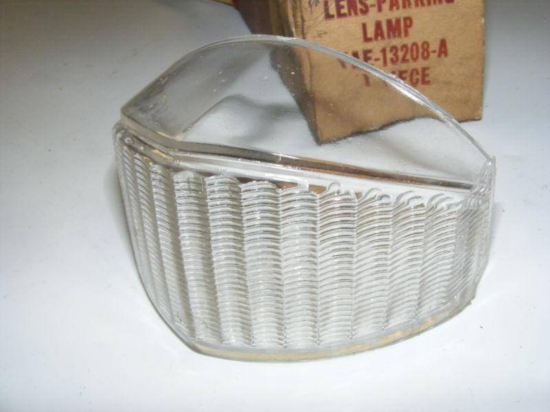 1953 54 FORD TRUCK PARK LAMP LENS NOS NEW OLD STOCK FAE-13208-A, US $14.39, image 4