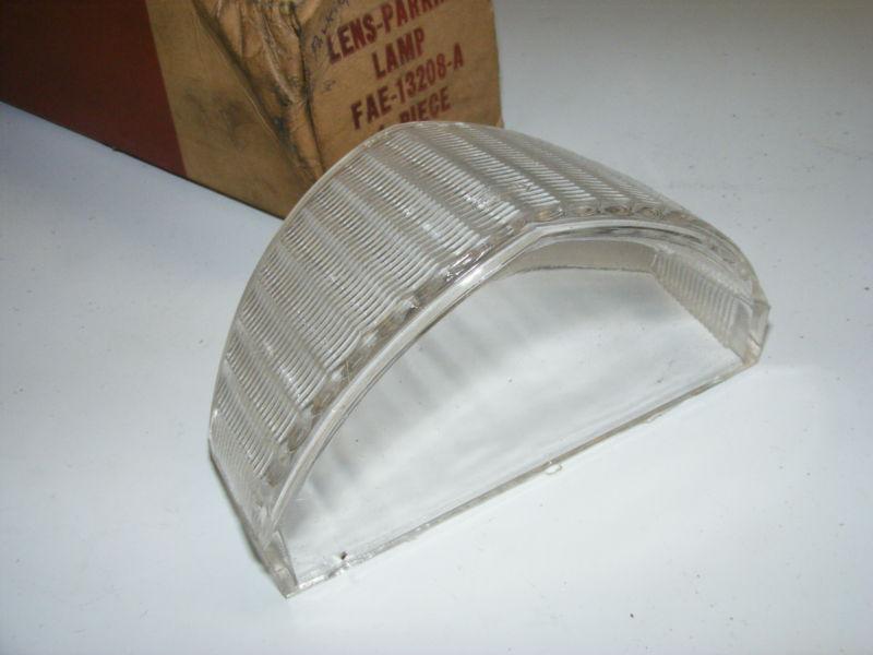 1953 54 FORD TRUCK PARK LAMP LENS NOS NEW OLD STOCK FAE-13208-A, US $14.39, image 5