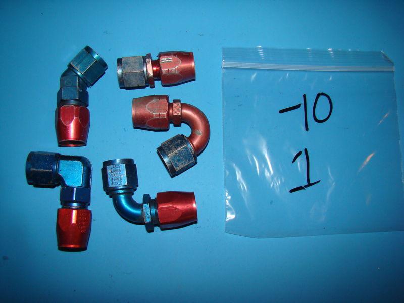 An-10 aeroquip style lw fittings lot-1
