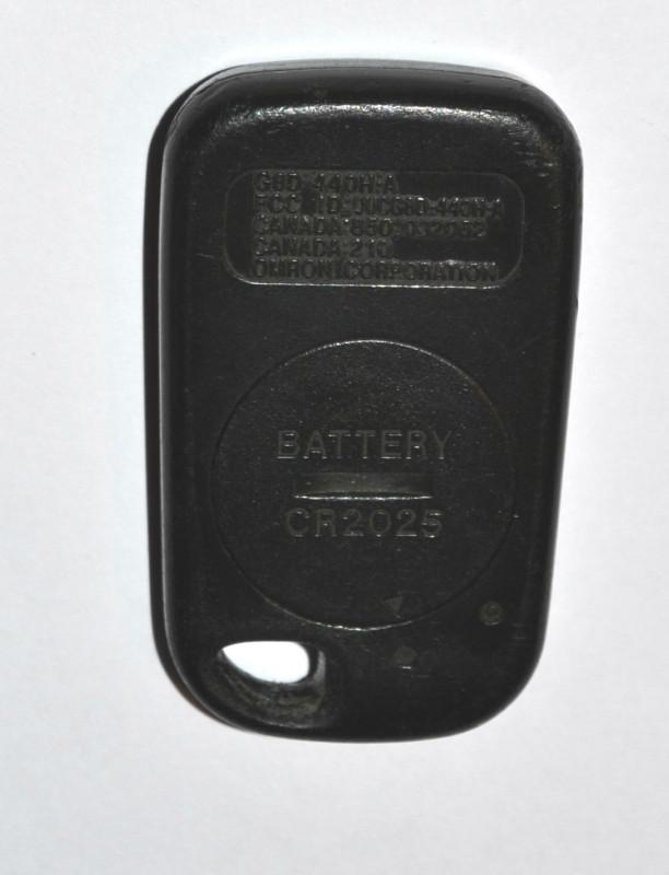 Find Honda Odyssey Keyless Remote Fob FCC ID OUCG8D440HA 5 button in