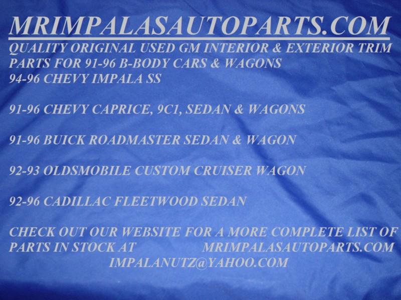 94 Chevy Impala SS 92 93 94 Caprice Rearview Mirror w/ Dimmer, US $49.99, image 4