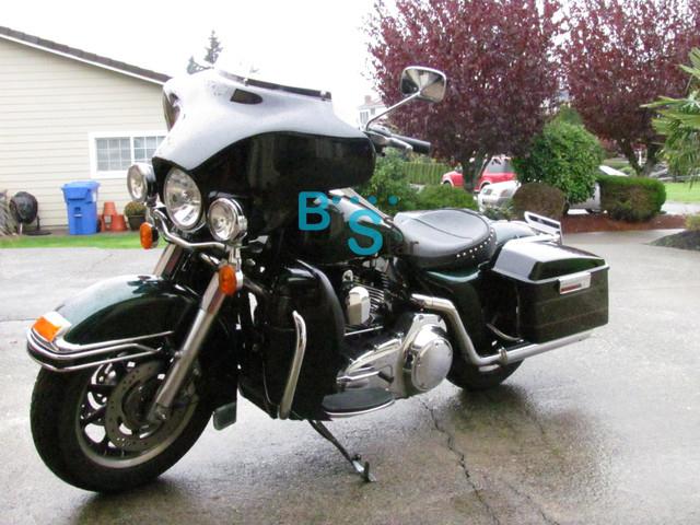 Glossy Black Lower vented Fairing + CNC Mounting Brackets Fit Harley Davidson, US $218.00, image 5