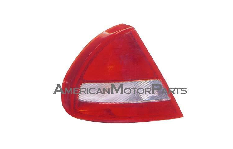 Depo driver & passenger side red/clear tail light 97-98 mitsubishi mirage 2/4dr