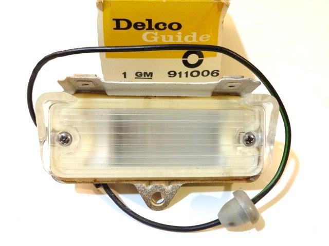 Nos back-up light assembly 1966 chevy impala, still in the old delco box!