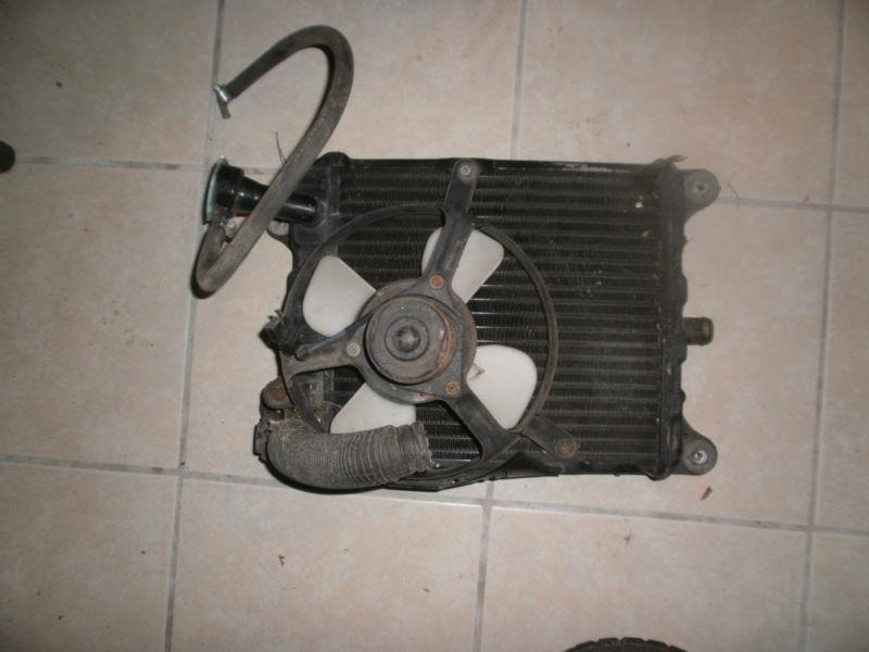 Honda goldwing 1100 1981 radiator and cooling fan, no leaks