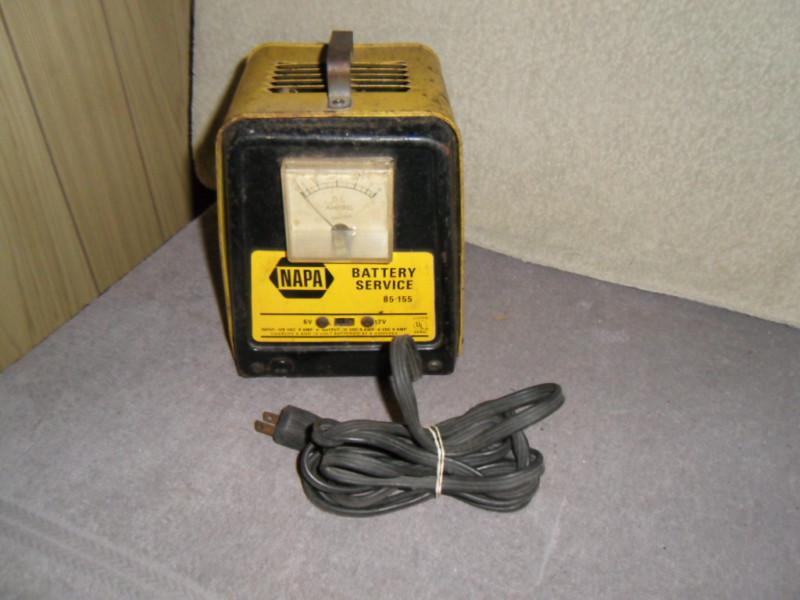 Vintage napa 85-155 battery service charger 6v & 12v @ 4 amperes