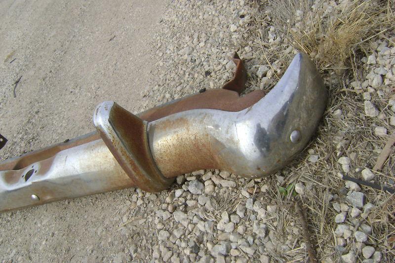 1953 53 Plymouth REAR BUMPER & GAURDS & SPLASH PANEL Cranbrook Cambridge, US $200.00, image 2