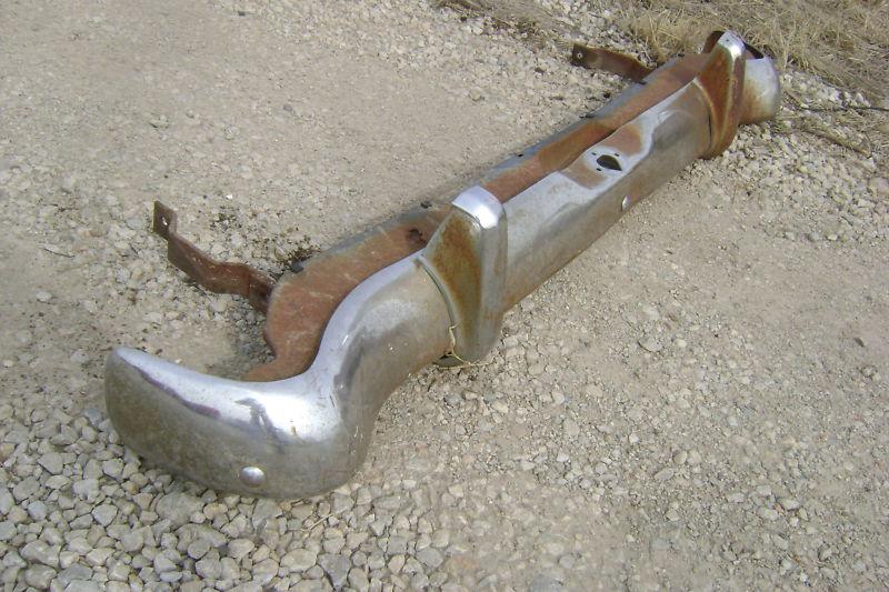 1953 53 Plymouth REAR BUMPER & GAURDS & SPLASH PANEL Cranbrook Cambridge, US $200.00, image 3