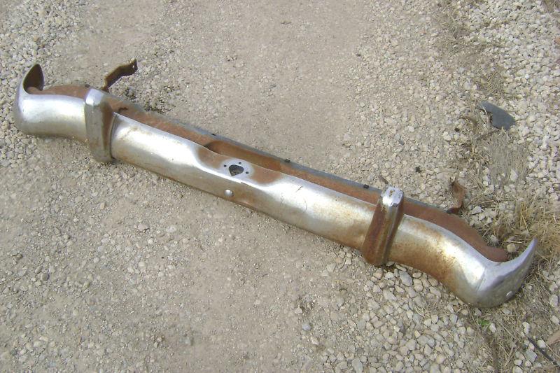 1953 53 Plymouth REAR BUMPER & GAURDS & SPLASH PANEL Cranbrook Cambridge, US $200.00, image 4