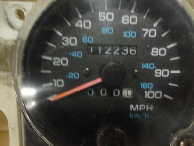 Find 92 93 94 95 Jeep Wrangler YJ Speedometer Tach Gauge Cluster 112K