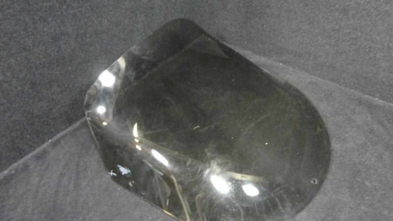 #ws-86 (7.5"hx19.25"wx18"d) skeeter/tracker boat smoke tinted windshield  