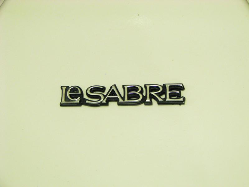 1977 1985 Buick LESABRE Plastic Emblem NICE!, US $10.00, image 2