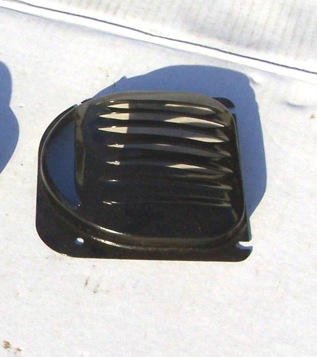 1957 to 1960 ford f-100 to f-350 fresh air vent door/ lovered trim right side