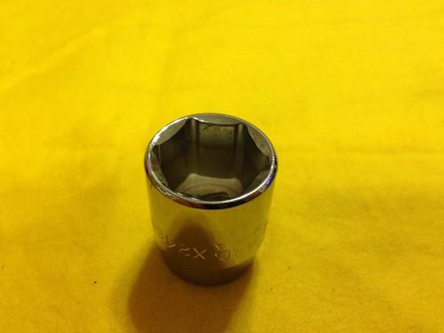 MAC TOOLS 3/8 DRIVE 3/4 INCH CHROME SHALLOW SOCKET 6 POINT NEW, US $3.99, image 2