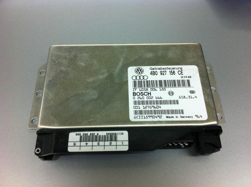  99 00 01 audi a6 2.8l v6 transmission computer tcu tcm 4b0927156ce used