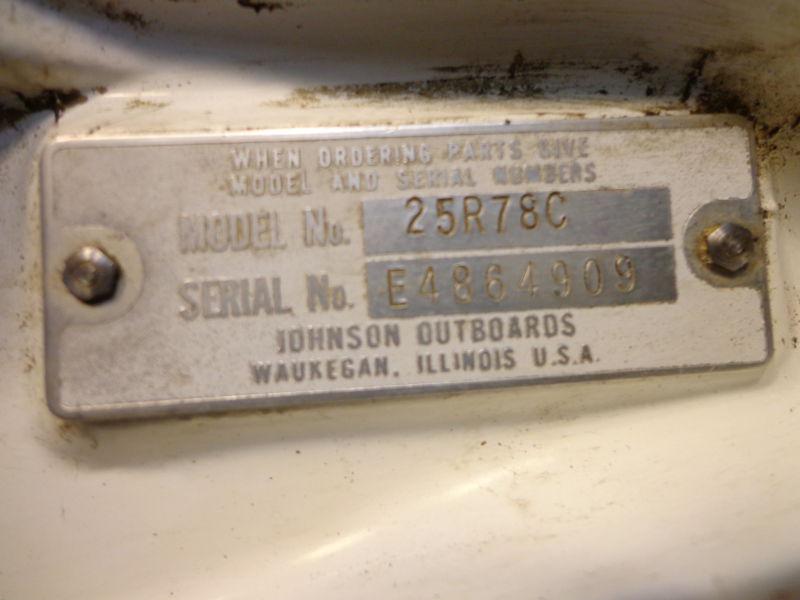 STERN BRACKET w/ SWIVEL #'s388037,388036,323066 JOHNSON/EVINRUDE 1977-78 25/35HP, US $56.00, image 4