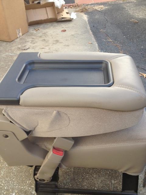 Silverado center console
