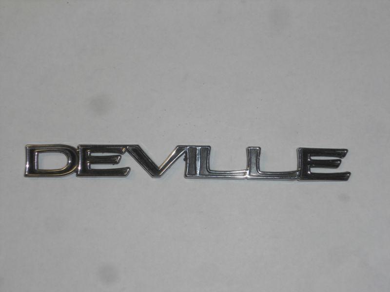 GM DOOR EMBLEM 97 98 99 CADILLAC DEVILLE , US $5.00, image 2