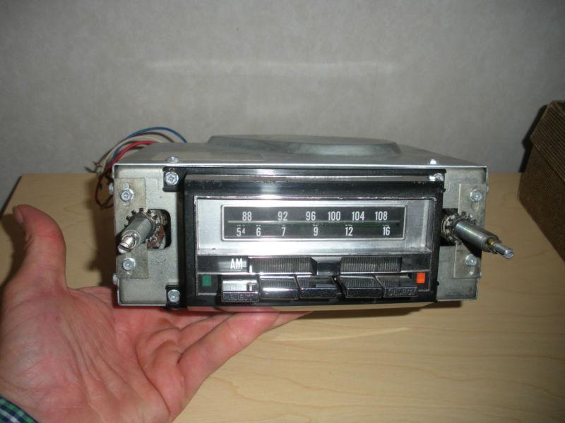 Find Vintage GM AM FM 8 Track Radio. Not Tested, It Might Work in