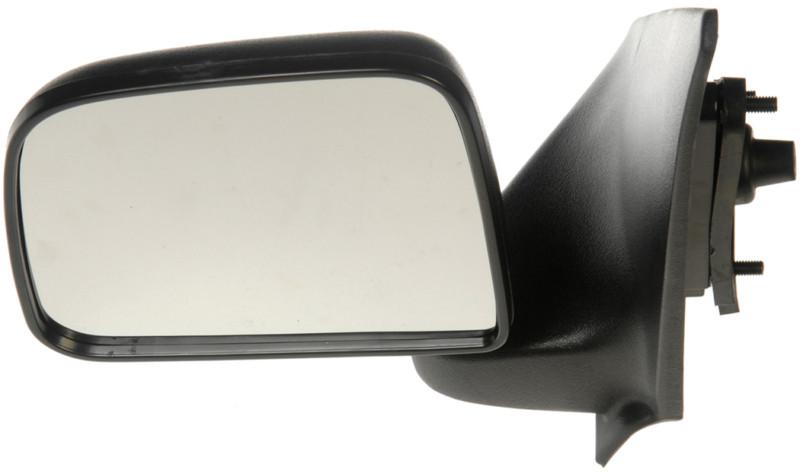 Side view mirror left, manual, door mount dlx, black platinum# 1270708