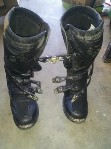 Mens fox racing boots size 12