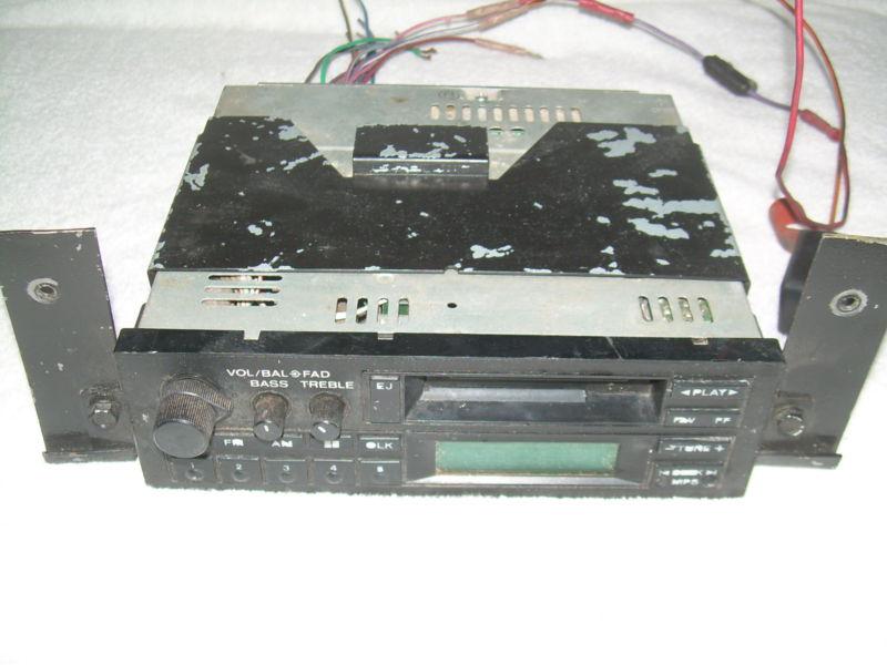 Jeep am/fm/cassette player receiver (model # 56007214) & mounting bracket