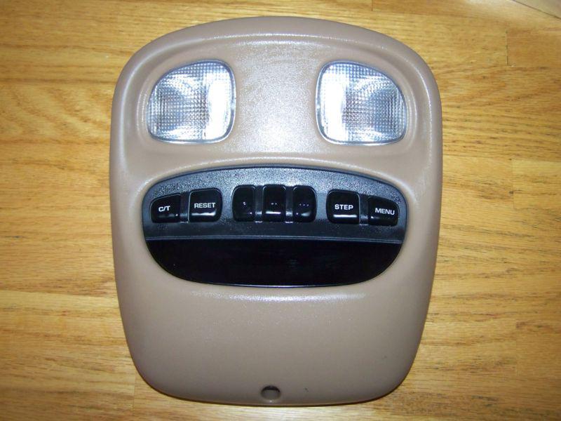 Find 1999 2000 2001 2002 2003 2004 Jeep Grand Cherokee Overhead Consol