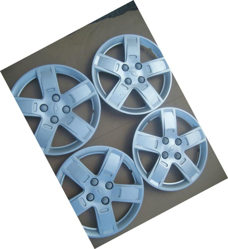 Find 4 15" CHEVY AVEO 2009 2011 OEM HUB CAPS WHEEL COVERS 57003287