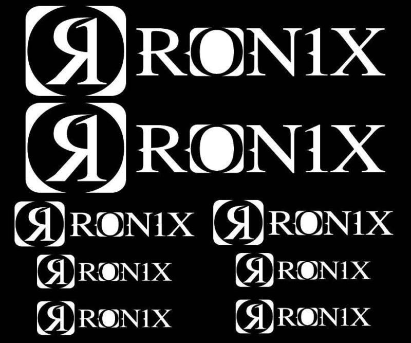 Ronix wakeboard sticker decal watersports boat wakeskate wakesurf delta