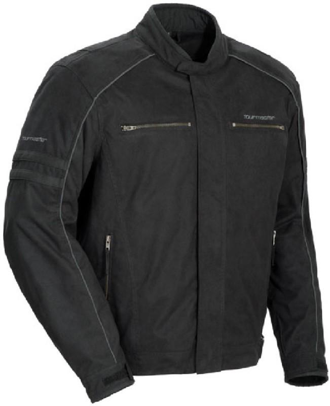 Tourmaster raven black 3xl textile motorcycle riding jacket xxxl xxxlarge