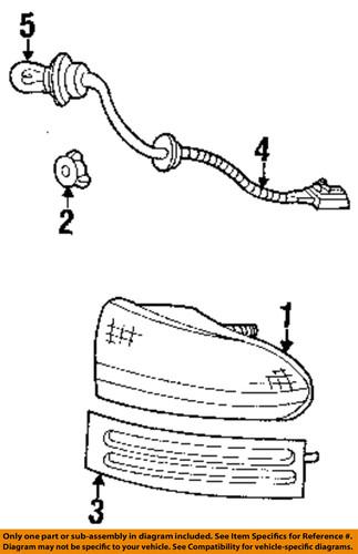 Dodge oem 4624378 tail lamps-extension