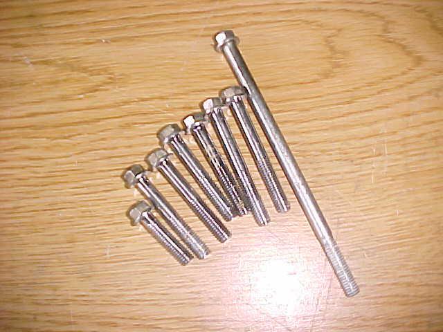 Hi bird atv 200 four wheeler engine stator mag side case bolts.as shown