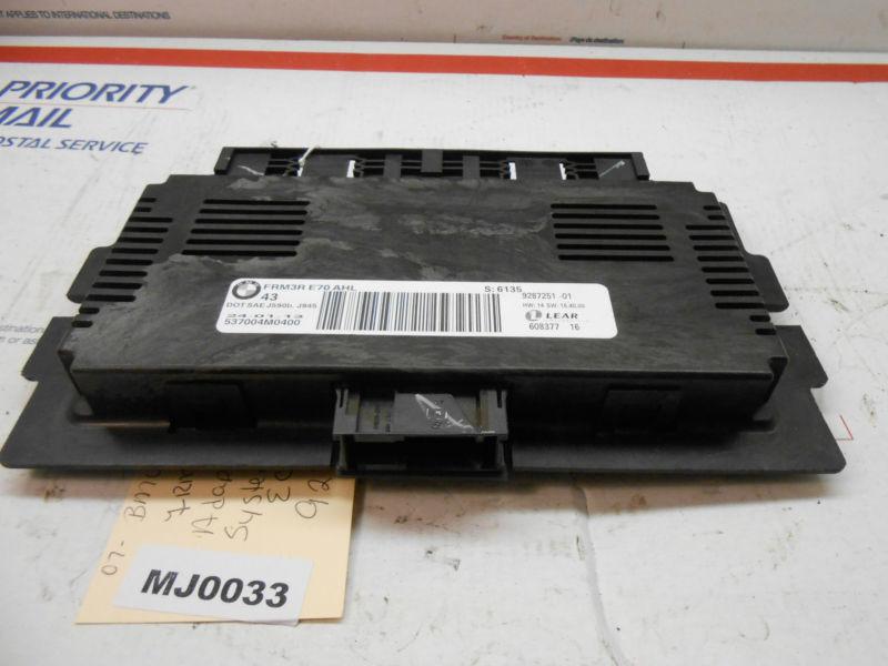Find 07 &UP BMW X5 OEM ADAPTIVE LCM LIGHT CONTROL MODULE 9287251 MJ0033