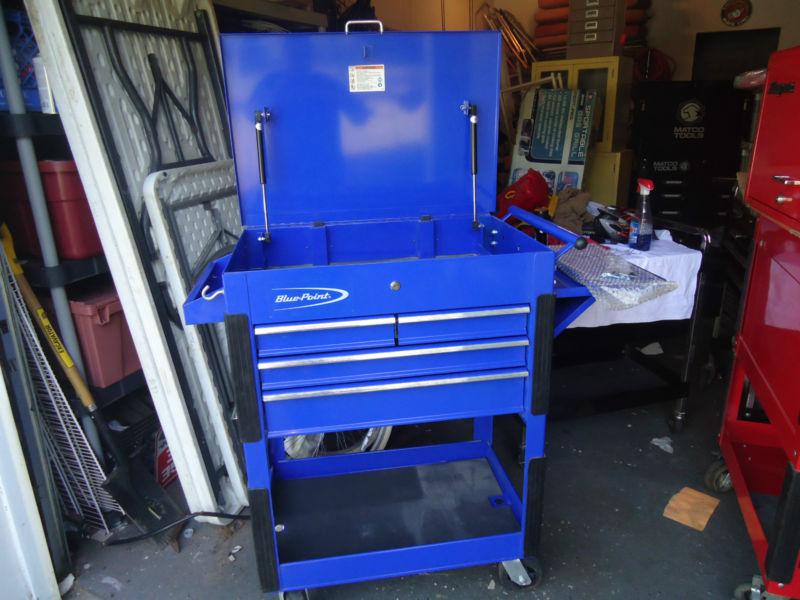 Blue point tool cart service cart tool box rollaway