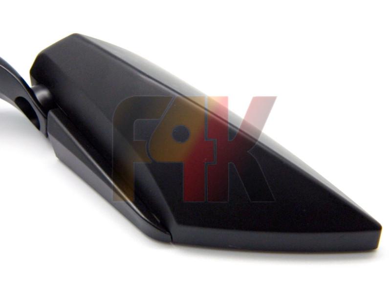 UNIVERSAL BLACK MOTORCYCLE CRUISER BOBBER REARVIEW MINI MIRRORS 8MM 10MM ADAPTER, US $14.95, image 5