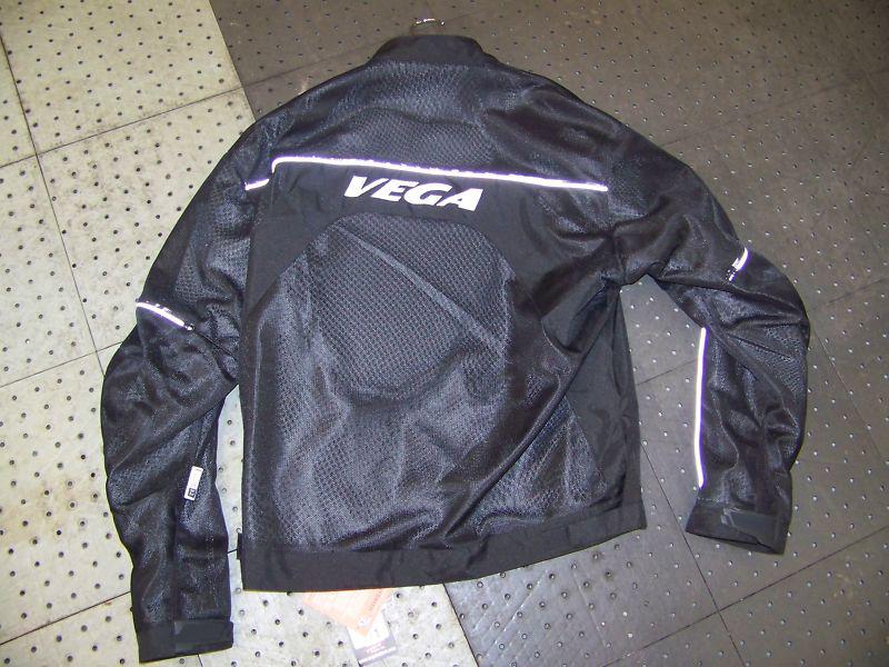 NEW VEGA MERCURY MOTORCYCLE TEXTILE JACKET SIZE 3X, US $59.99, image 2
