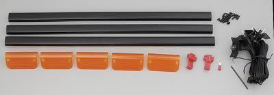 Lund moonvisor amber lenses with lights,gaskets,& more