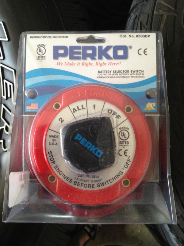 Perko battery switch  8503dp