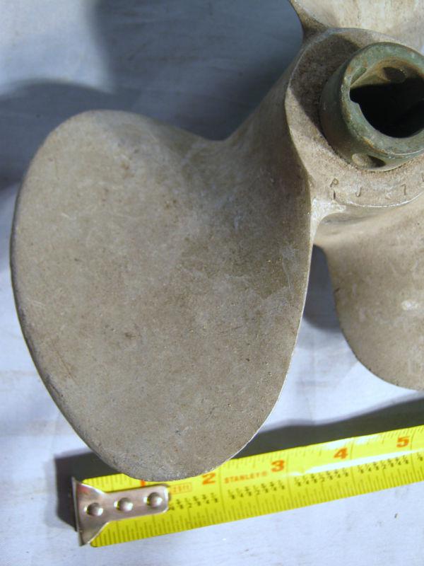 Michigan Wheel Johnson Evinrude PJ 74 Aluminum Boat Outboard Propeller 012042, US $29.99, image 2