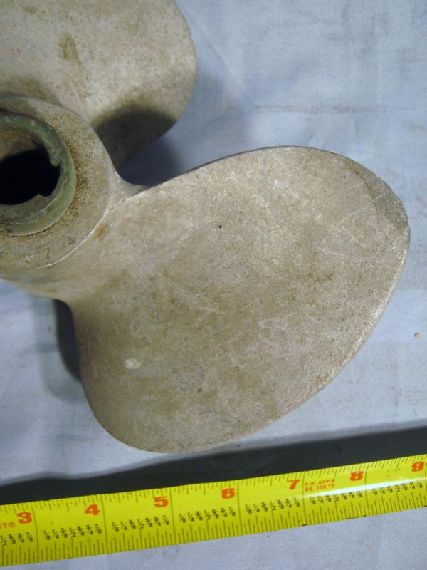 Michigan Wheel Johnson Evinrude PJ 74 Aluminum Boat Outboard Propeller 012042, US $29.99, image 3