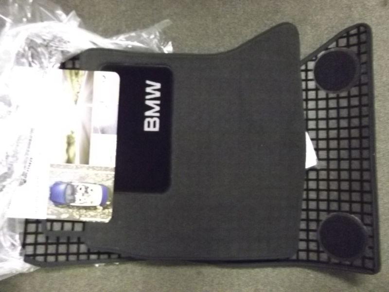 BMW 5 Series F10 Sedan Black Carpet Floor Mat Set 2011-2013 OEM, US $134.00, image 2