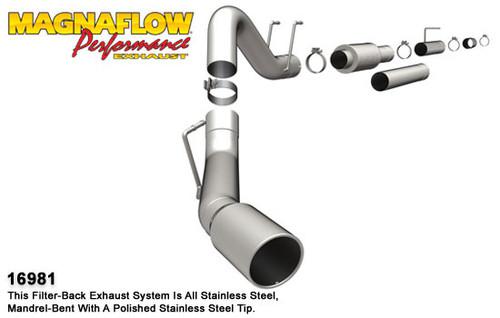 Magnaflow 16981 ford diesel 6.4l diesel, 4in magnaflow diesel exhaust