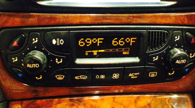 2004-2005 mercedes benz clk500 w209 oem ac heater climate temperature control