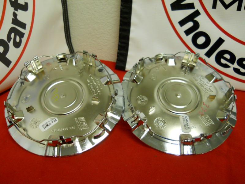 Chrysler Pacifica 17 X 7.5 Wheel aluminum chrome clad center cap Mopar 2pc, US $67.95, image 2